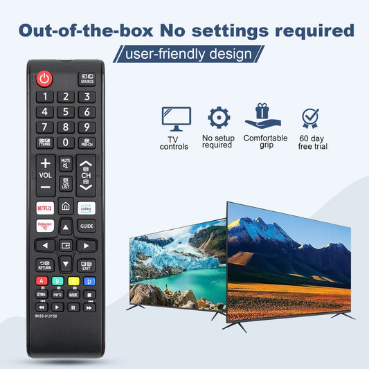 BN59 01315B For Samsung Remote Control Compatible with UE43RU7100 UE49RU7100 UE50RU7100 UE55RU7100 UE75RU7100 UE43RU7105 UE43RU7