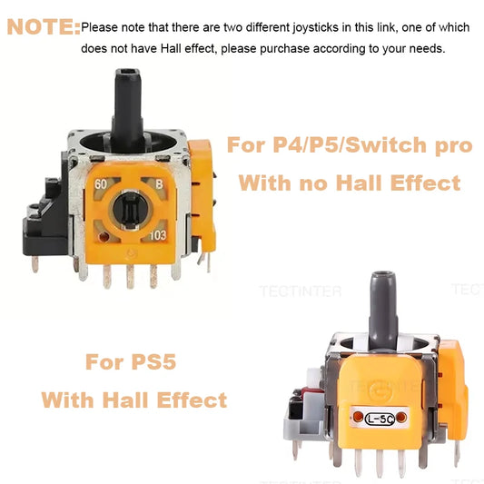 Hall Effect PS5 joystick
