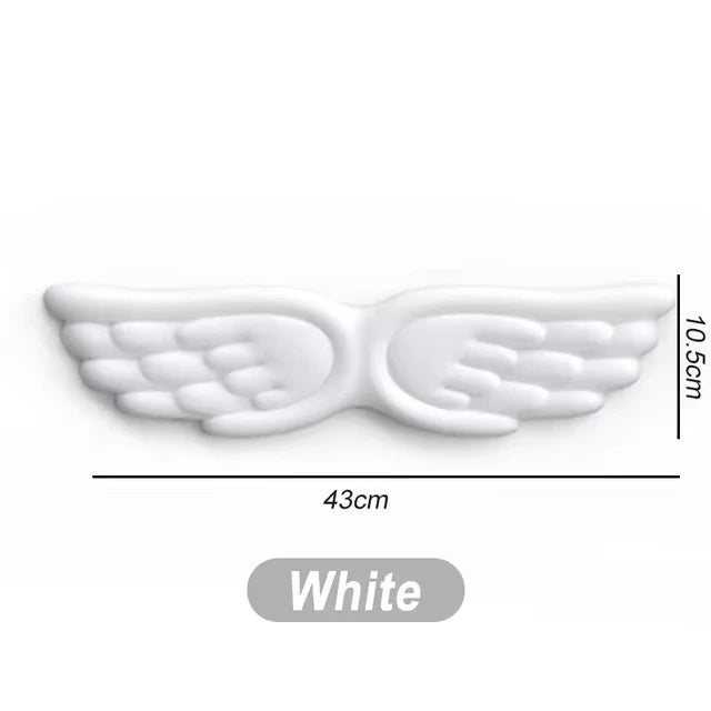 Angel Wings Shaped Keyboard Mouse Wrist Rest Wing Memory Foam Anti-slip Silicone Ergonomic Wrist Guard Table Mat Mouse Pad Set