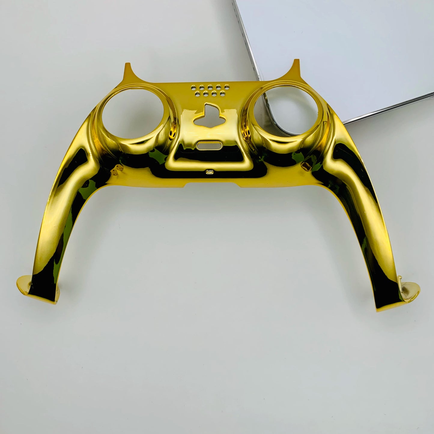 Chrome Black Glossy Chrome DIY Replacement Controller Shell for PS5 Custom Plates Cover Compatible Upgrade For PS5 Slim