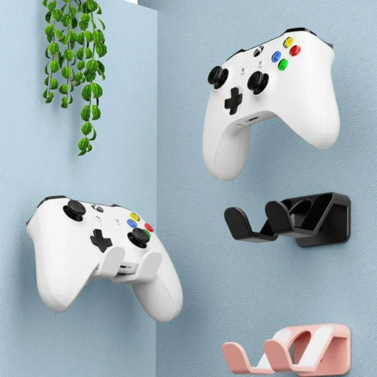 Multi Functional Wall Mount Headphones Controllers Holder Stand No Punch Easy Install Compact for Nintendo Switch Sony Xbox