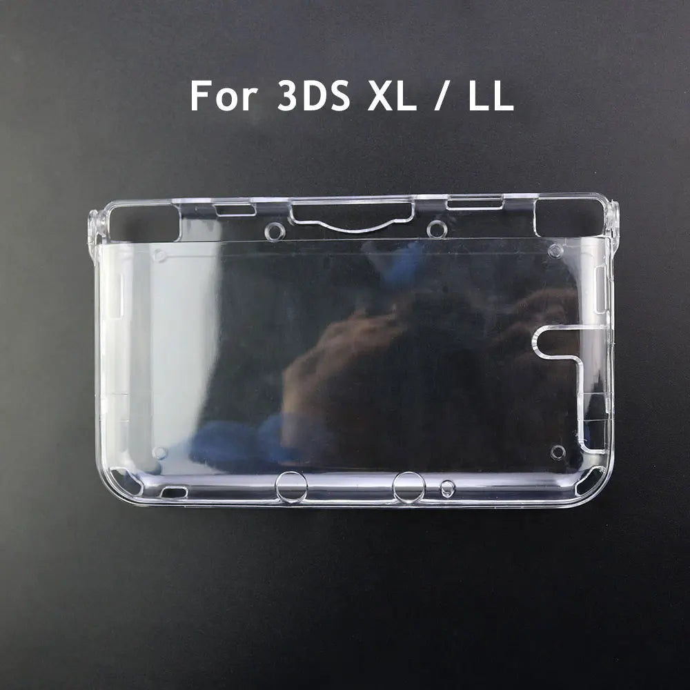 JCD Plastic Clear Crystal Protective Hard Shell Skin Case Cover For GBA SP NDSL DSI NDSi XL 3DS XL New 3DS XL LL Console