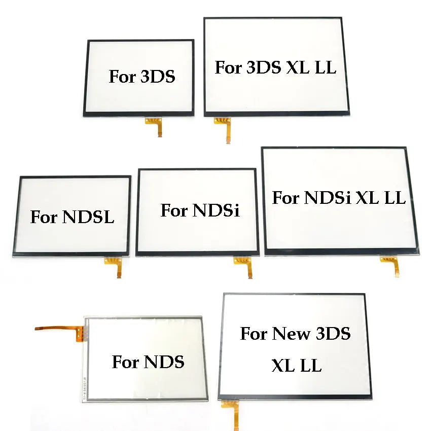 YuXi Replacement Touch Screen Panel Display Digitizer Glass For DS Lite DSL For NDSL NDSi New 3DS XL LL Console