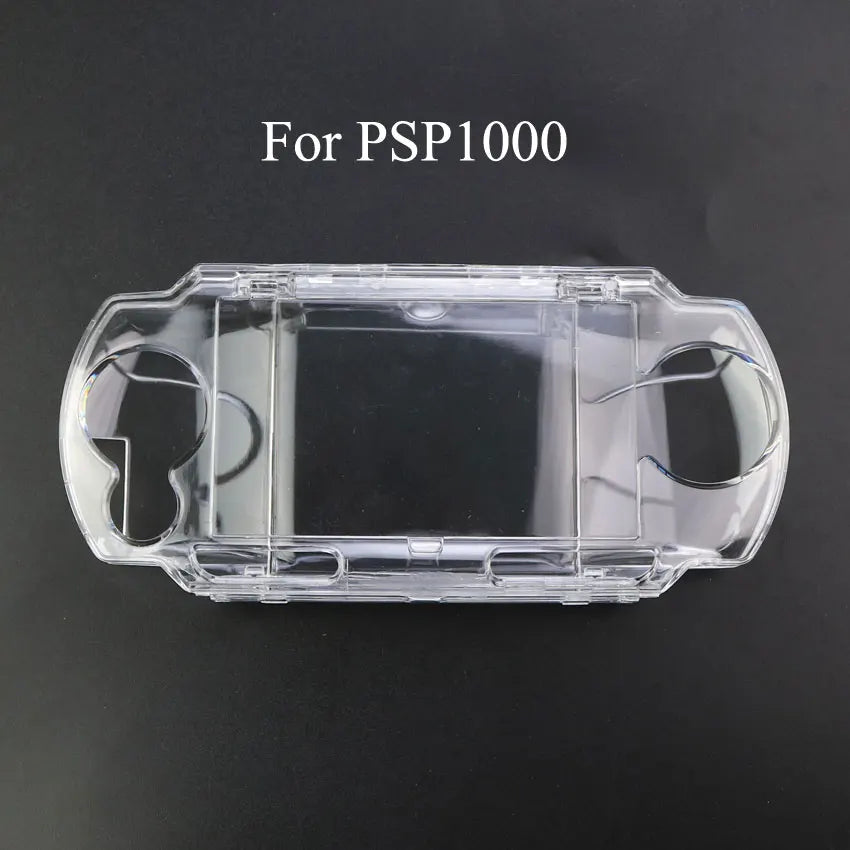 YuXi Clear Hard Carry Cover Crystal Case For PSP 1000 2000 3000 Transparent Protective Shell For PSV 2000 1000