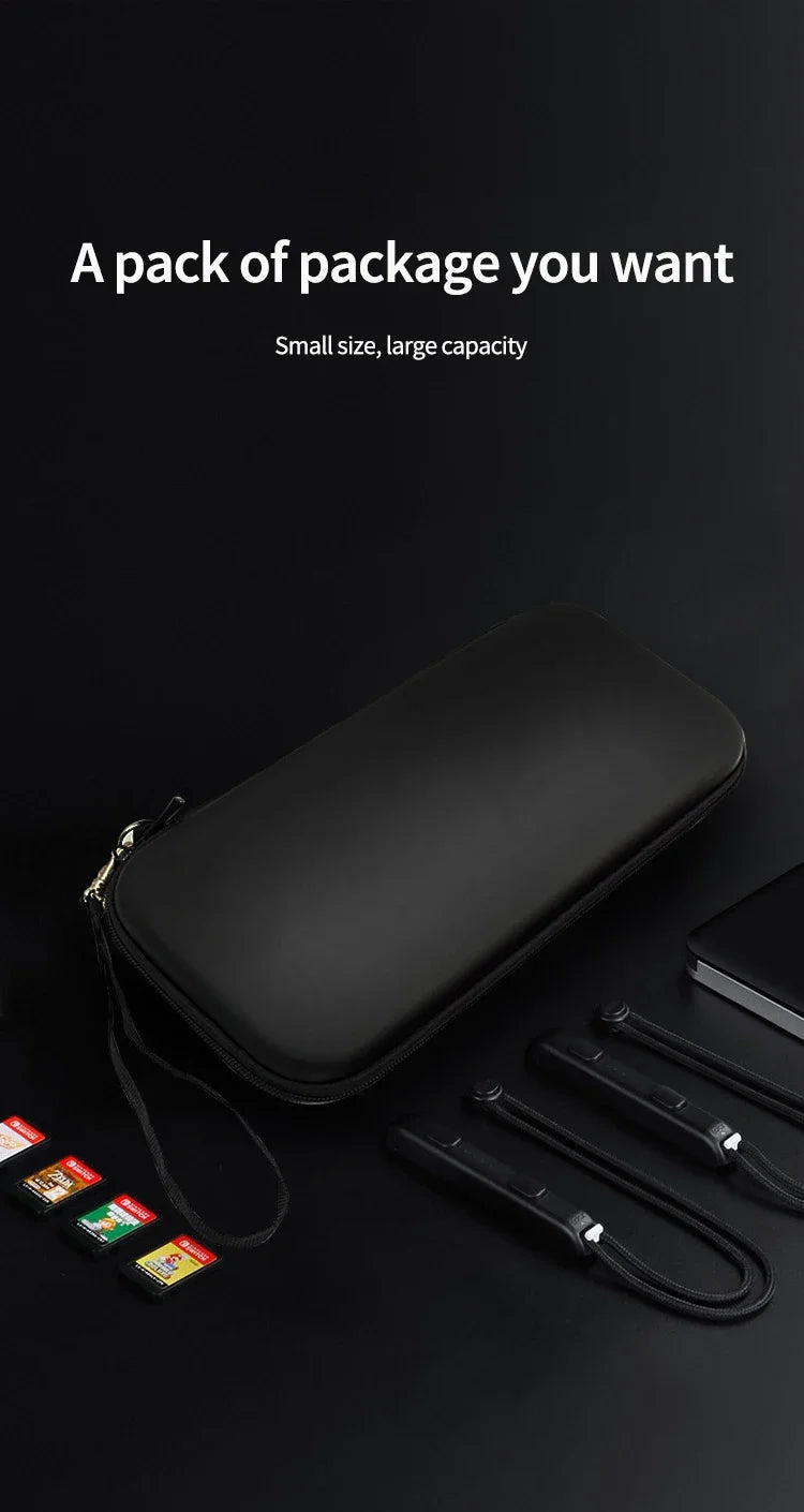 Suitable for Nintendo Switch Storage Bag 3C Digital Accessories Game Machine Earphones Mobile Power EVA Convenient Storage Bag
