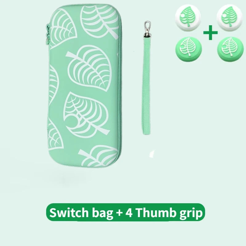New Portable Animal Crossing Storage Bag For Nintend Switch Oled Lite Case NS Console Carrying Travel Bag Game Accessories