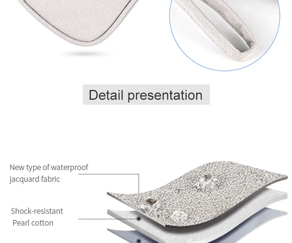 Data Cable Storage Bag Waterproof Portable Carry Case Layers Storage Bag Travel Organizer Bag for Cable Cord USB Charger