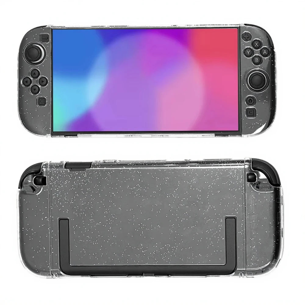 Transparent Clear Case for Nintendo Switch 2 Console Joypad Split Protective Cover Skin Protector for Switch 2 Accessories