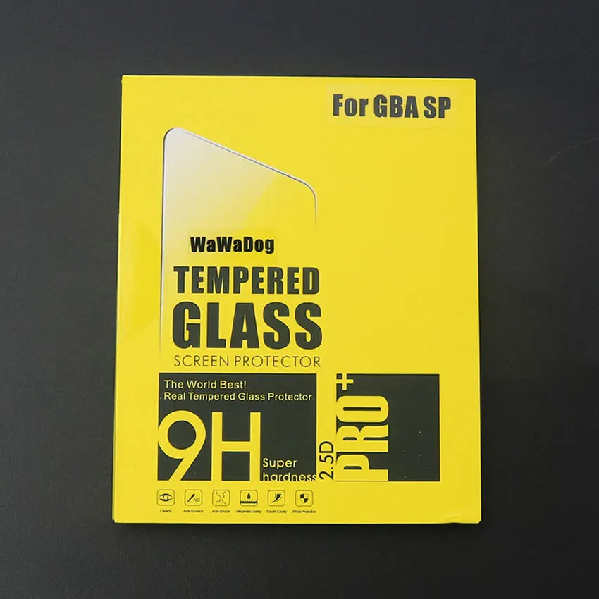 YuXi Anti Scratch Tempered Glass for Gameboy Advance Color for GB GBC GBA GBP GBA SP Console Screen Protector Film Guard