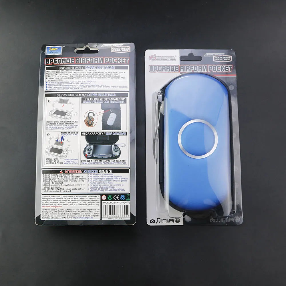 JCD Portable Hard Travel Carry Cover Case Carry Bag Pouch Protector For Sony PSP 1000 2000 3000 Game Console Storage Bag