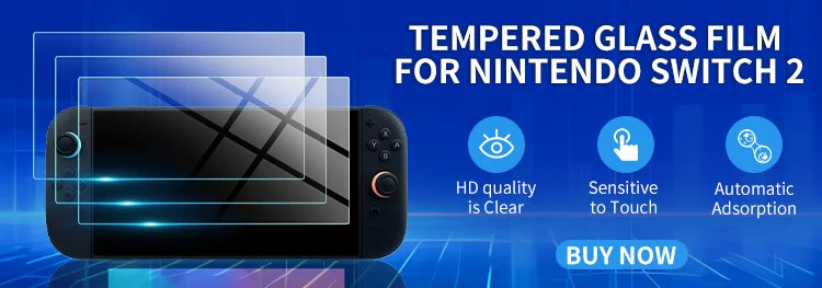 Transparent Clear Case for Nintendo Switch 2 Console Joypad Split Protective Cover Skin Protector for Switch 2 Accessories