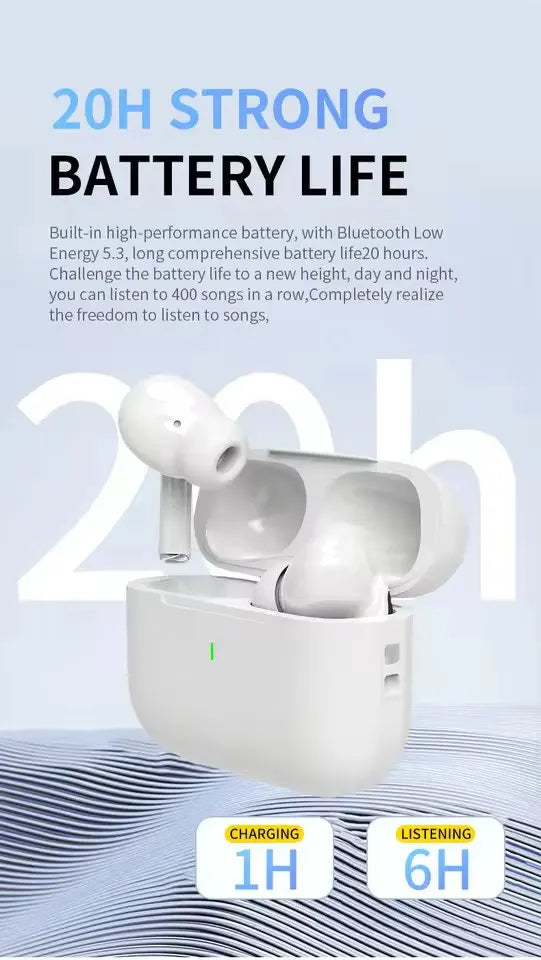 TWS Pro 5 Wireless Bluetooth Earphones Headphones ANC Noise Reduction Earbuds HiFi Sound Low Latency for IPhone Android