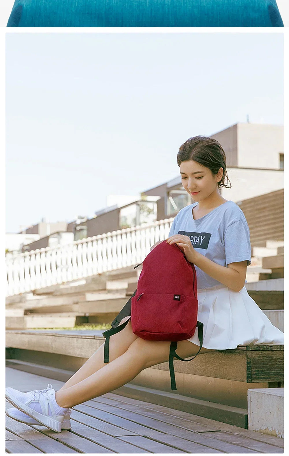 Original Xiaomi Mi Small Backpack City Leisure Travel Sports Bag 10L Waterproof Bag Unisex Multicolor Combination Smart Bag