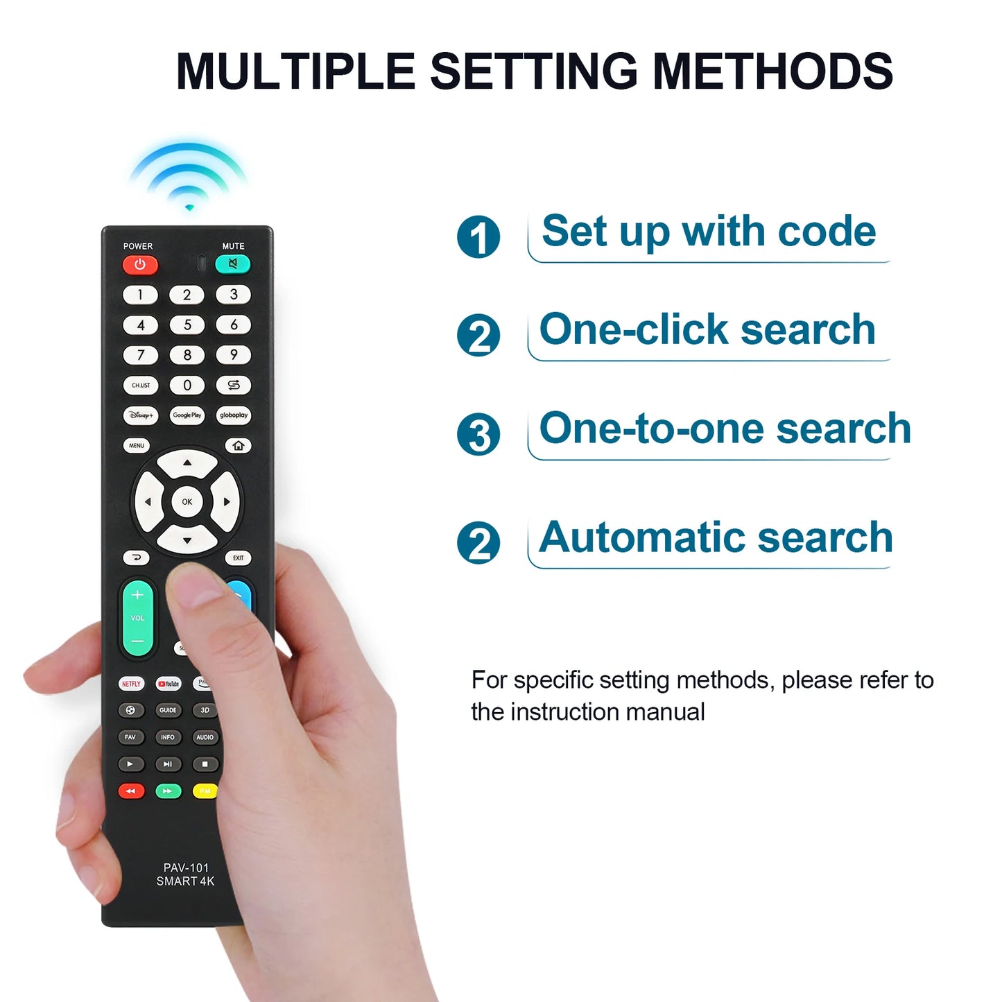 Universal Tv Remote Control Compatible Use Universal Tv Remote Control of Any Brand Need to Set According to the Manual Rm-014S+