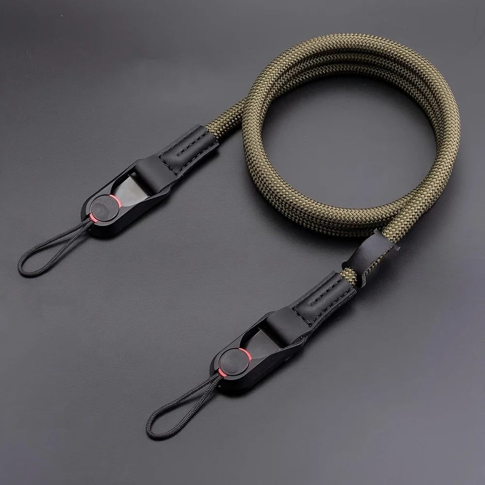 Quick-Release Adjustable Camera Strap Durable Polyamide Climbing Rope for DSLR Mirrorless Cameras For Nikon Canon Sony Fuji