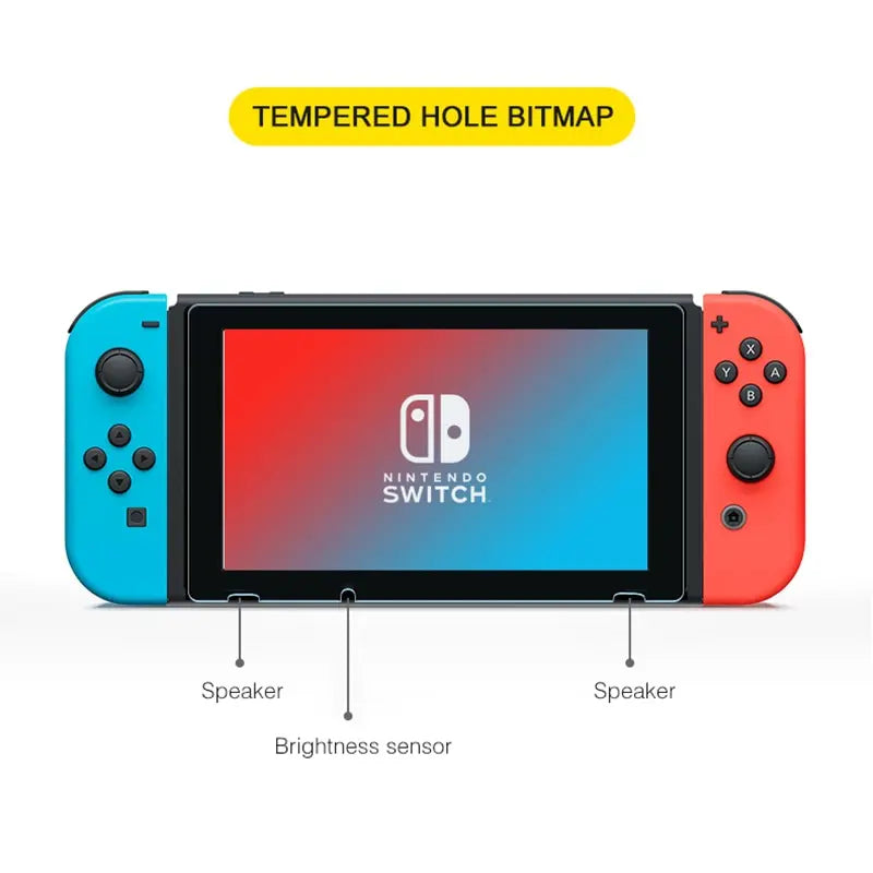 1/2/3PCS Tempered Glass for Nintendo Switch OLED 3 Pieces Screen Protector Film for Nintendo Switch Switch Lite Protective Glass