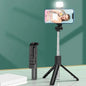 Selfie Stick Telescopic Travel Handheld Tripod Portable Phone Stand [700mm] Bluetooth Remote Extendable Phone Tripod