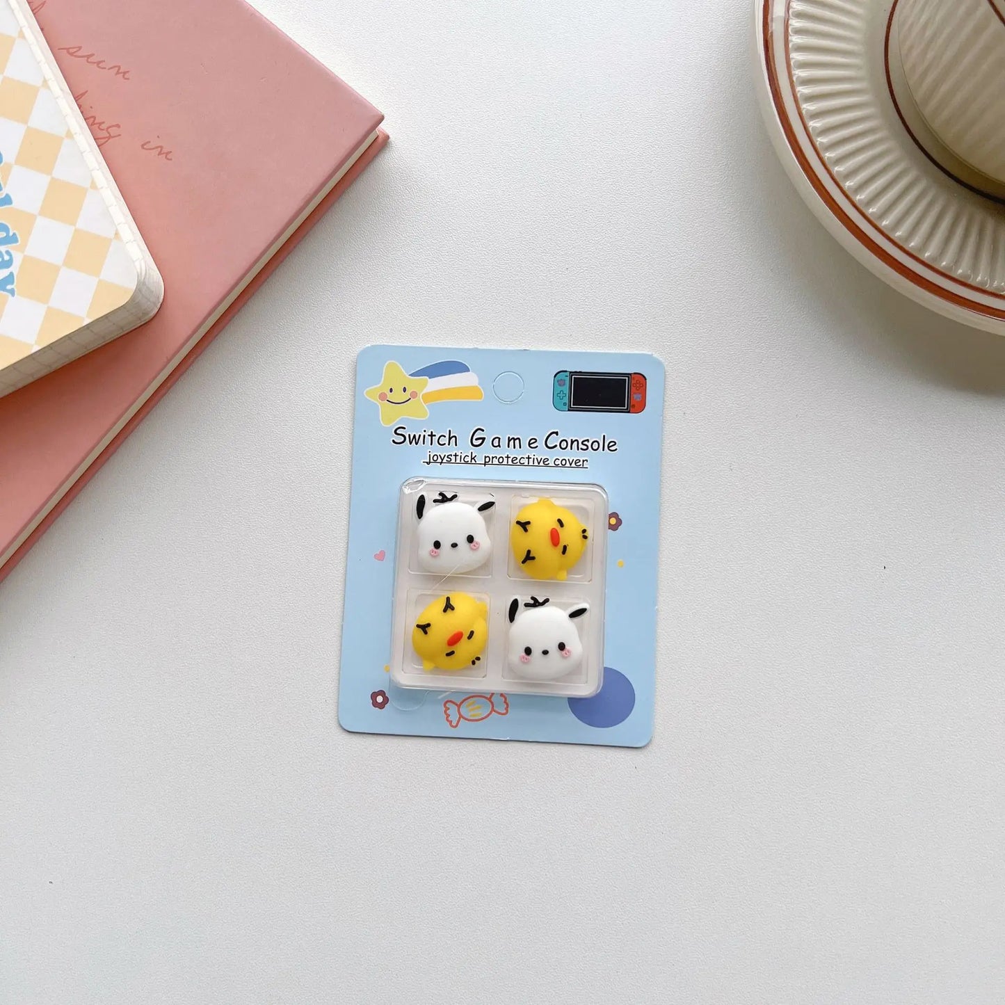 Sanrio For Nintendo Switch Silicone Rocker Cover NS Lite Cartoon Rocker Cap Cover Oled Rocker Cap Protection