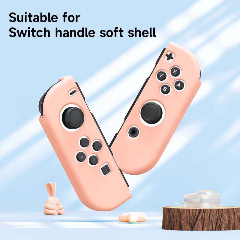 Protective Case Compatible with Switch ns/Nintendo Switch OLED Console and Joy-Cons, Switch can be Inserted in Dock with Shell