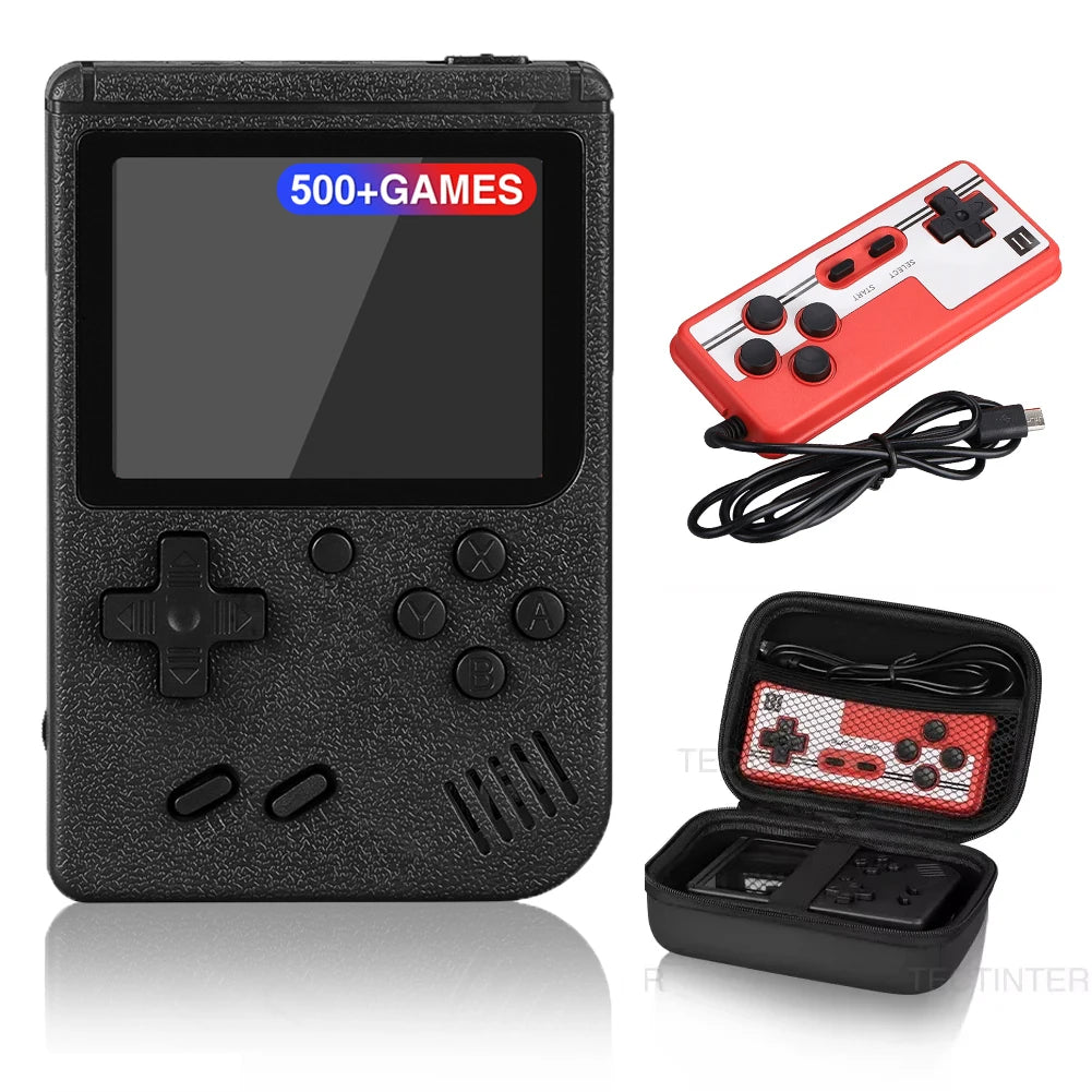 2.4Inch Retro Portable Mini Handheld Game Player 8 Bit Video Game Console Built-in 500 Games Gameboy For Kid Gift
