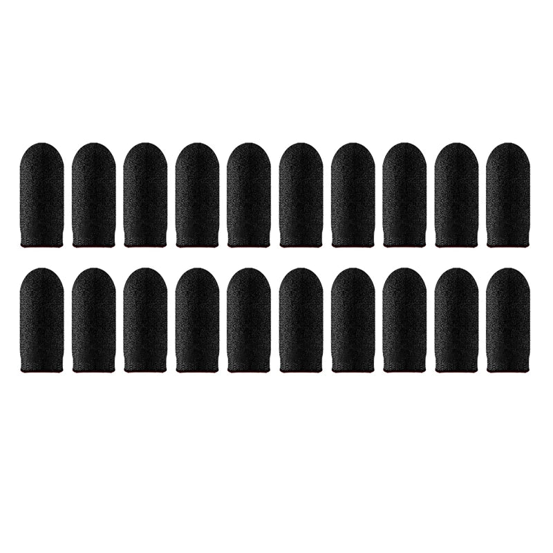 20/40PCS Fingertips Sweat-Proof Breathable Game Finger Sleeve Finger Cots Cover Mobile Touch Glove for PUBG Phone Tablet Games
