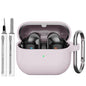 for samsung buds 3/galaxy buds3 pro case with cleaning kit silicone protective cover for galaxy buds 3 buzz 3Pro with keychain