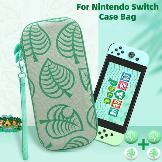 New Portable Animal Crossing Storage Bag For Nintend Switch Oled Lite Case NS Console Carrying Travel Bag Game Accessories