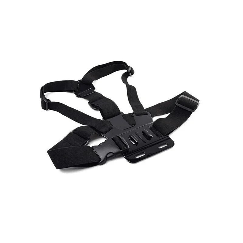 All-in-One Action Camera Accessories Kit Head Strap Chest Strap Mount Adjustable for GoPro Hero Phone Osmo SJCAM AKASO insta360