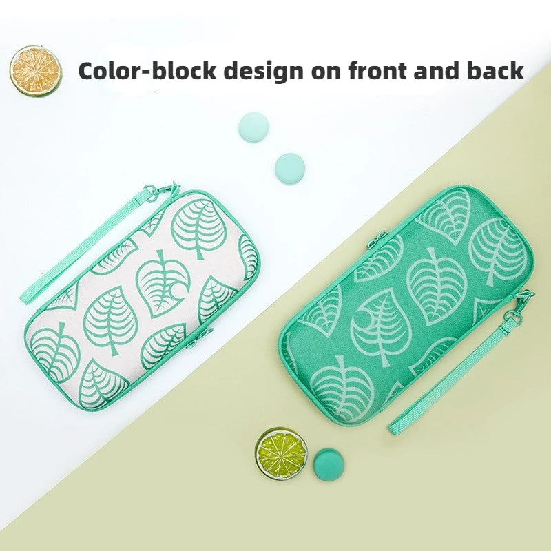 New Portable Animal Crossing Storage Bag For Nintend Switch Oled Lite Case NS Console Carrying Travel Bag Game Accessories