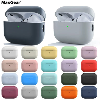 Ultra-Thin Silicone Earphone Case For Airpods 1/2, Airpods 3 4 Protective Headphone Case For Apple Airpods Pro 2 3 Airpods Cover