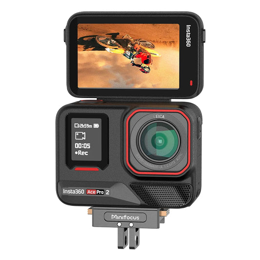 Minifocus Magnetic Adapter Mount For Insta360 X5 X4 Ace Pro 2 Action Camera Quick Release Mount Extension Base Support Accessory