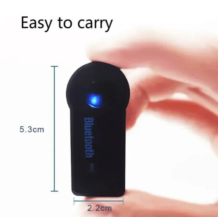 Wireless Bluetooth5.0 Car 3.5mm Socket Adapter,AUX Bluetooth 5.0 Receiver,Audio Converter Mobile Phone Hands-Free Stereo Adapter