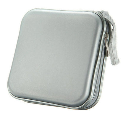 40 Capacity Compression CD Package Portable CD DVD Case EVA Storage Bag with Zipper for Home Office Car CD Box Accessories