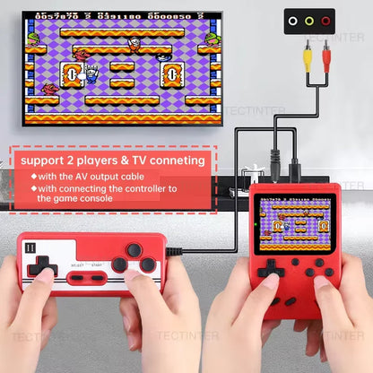 2.4Inch Retro Portable Mini Handheld Game Player 8 Bit Video Game Console Built-in 500 Games Gameboy For Kid Gift