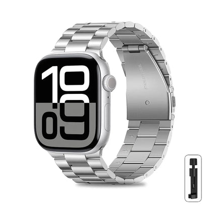 Stainless Steel Strap for Apple Watch Ultra 3/2 Band 46mm 49mm 40mm 44mm 42mm 41mm 45mm Bracelet IWatch Series 11 10 9 8 7 SE 6