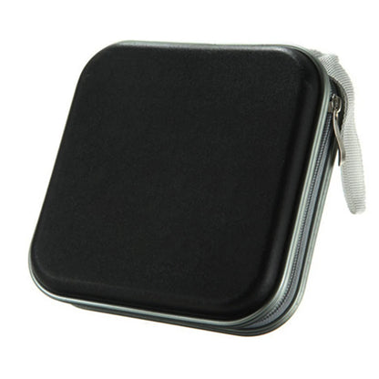40 Capacity Compression CD Package Portable CD DVD Case EVA Storage Bag with Zipper for Home Office Car CD Box Accessories