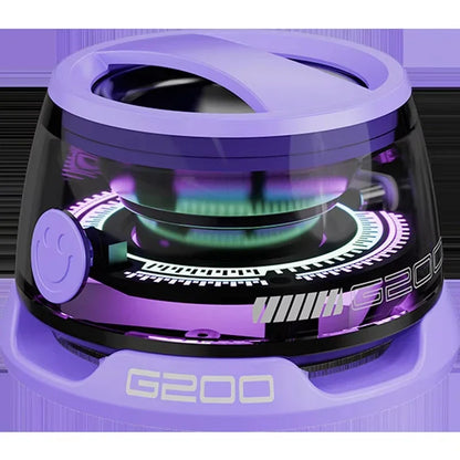 VIKEFON Portable Bluetooth Speaker HECATE G200 RGB Lighting Magnetic Speaker BT5.3 Mini Sound Box 7 Hours Playback Phone Holder