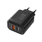 65W GaN Fast Charging USB Type C Charger US EU Plug PD 3.0 Quick Charge Travel Wall Charger For Phone Adapter For iPhone Samsung