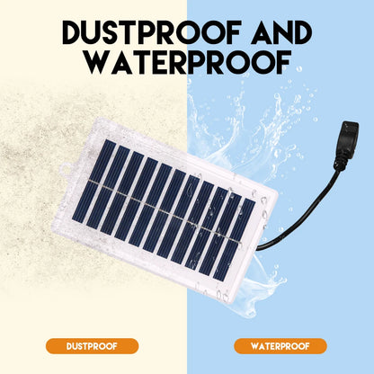 1/2PCS Portable Solar Charger Portable Solar Charger-USB Output for Outdoor Use -for Travel and Camping,Flashlight,Fan Charging