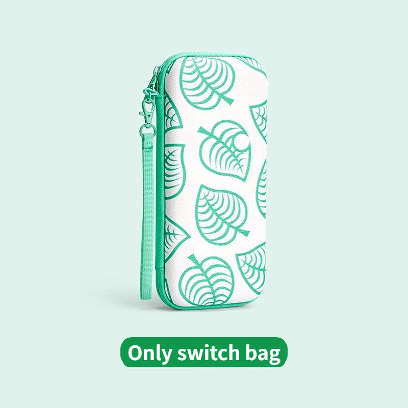 New Portable Animal Crossing Storage Bag For Nintend Switch Oled Lite Case NS Console Carrying Travel Bag Game Accessories