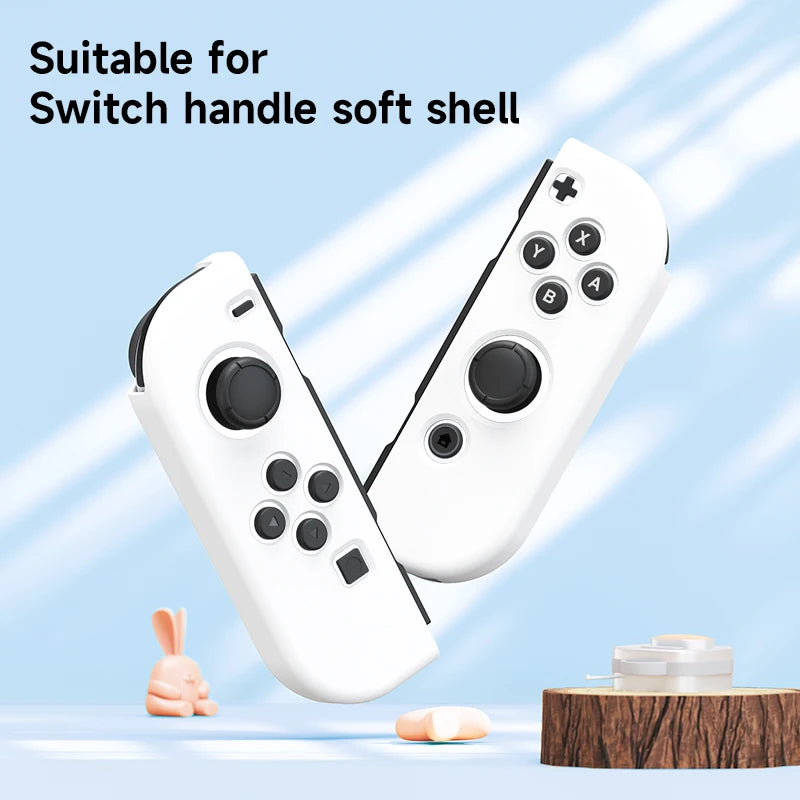 Protective Case Compatible with Switch ns/Nintendo Switch OLED Console and Joy-Cons, Switch can be Inserted in Dock with Shell