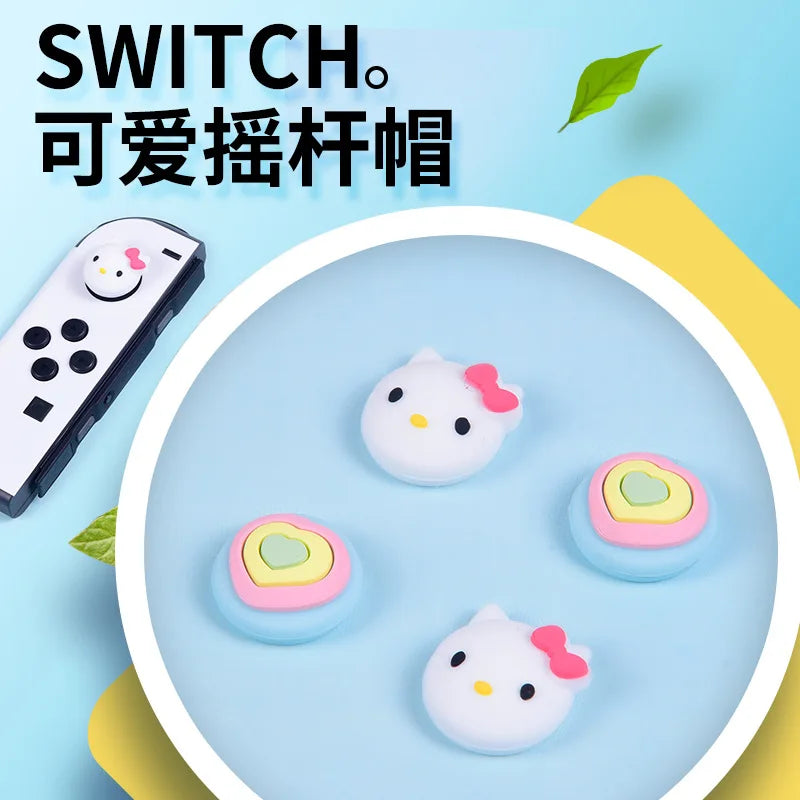 Sanrio For Nintendo Switch Silicone Rocker Cover NS Lite Cartoon Rocker Cap Cover Oled Rocker Cap Protection