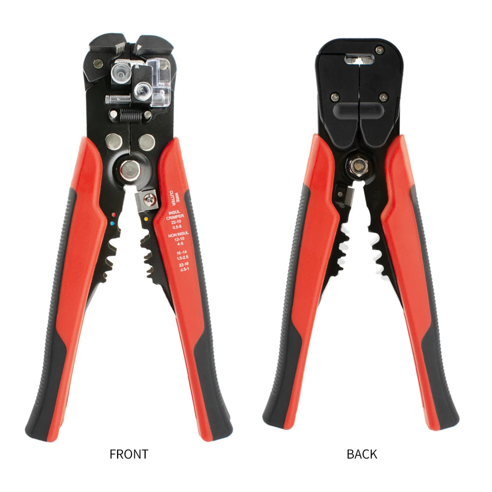 Professional Electrician Wire Pliers Cable Wire Stripper Cutter Crimper Automatic Crimping Stripping Tool