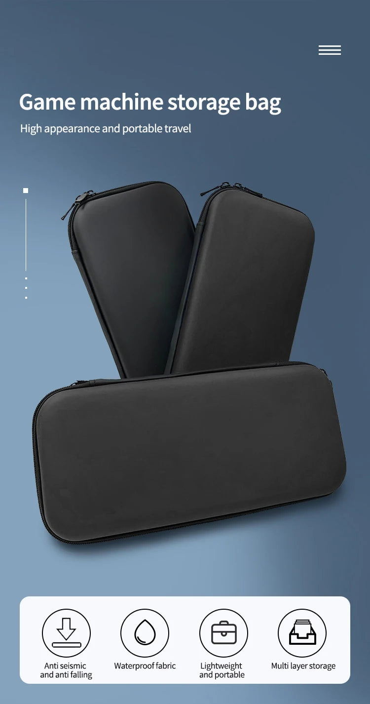 Suitable for Nintendo Switch Storage Bag 3C Digital Accessories Game Machine Earphones Mobile Power EVA Convenient Storage Bag