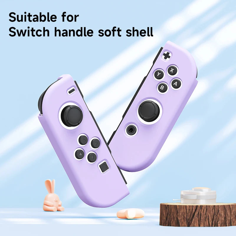 Protective Case Compatible with Switch ns/Nintendo Switch OLED Console and Joy-Cons, Switch can be Inserted in Dock with Shell