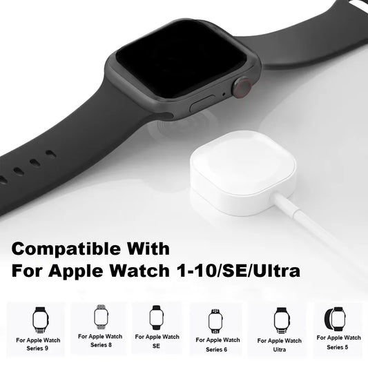 New Magnetic Wireless USB A Fast Charger Type C Charging Cable For Apple Watch Series 10 9 8 7 6 5 4 3 2 1 Ultra Edition iWatch