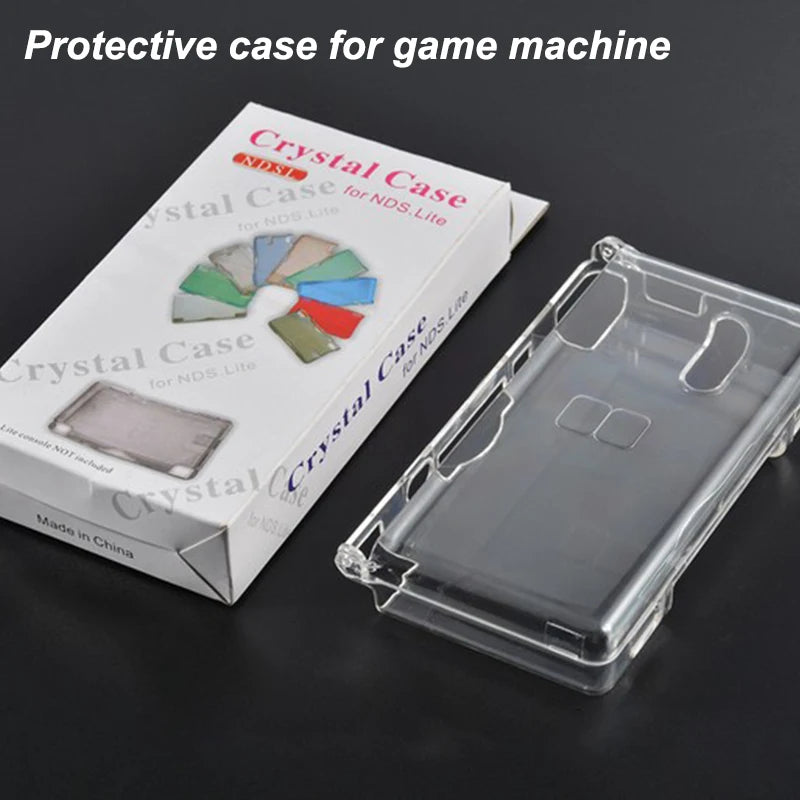 Transparent Game Case Cover NDSL Protective Case Replacement Case Screen Lens For DS Lite