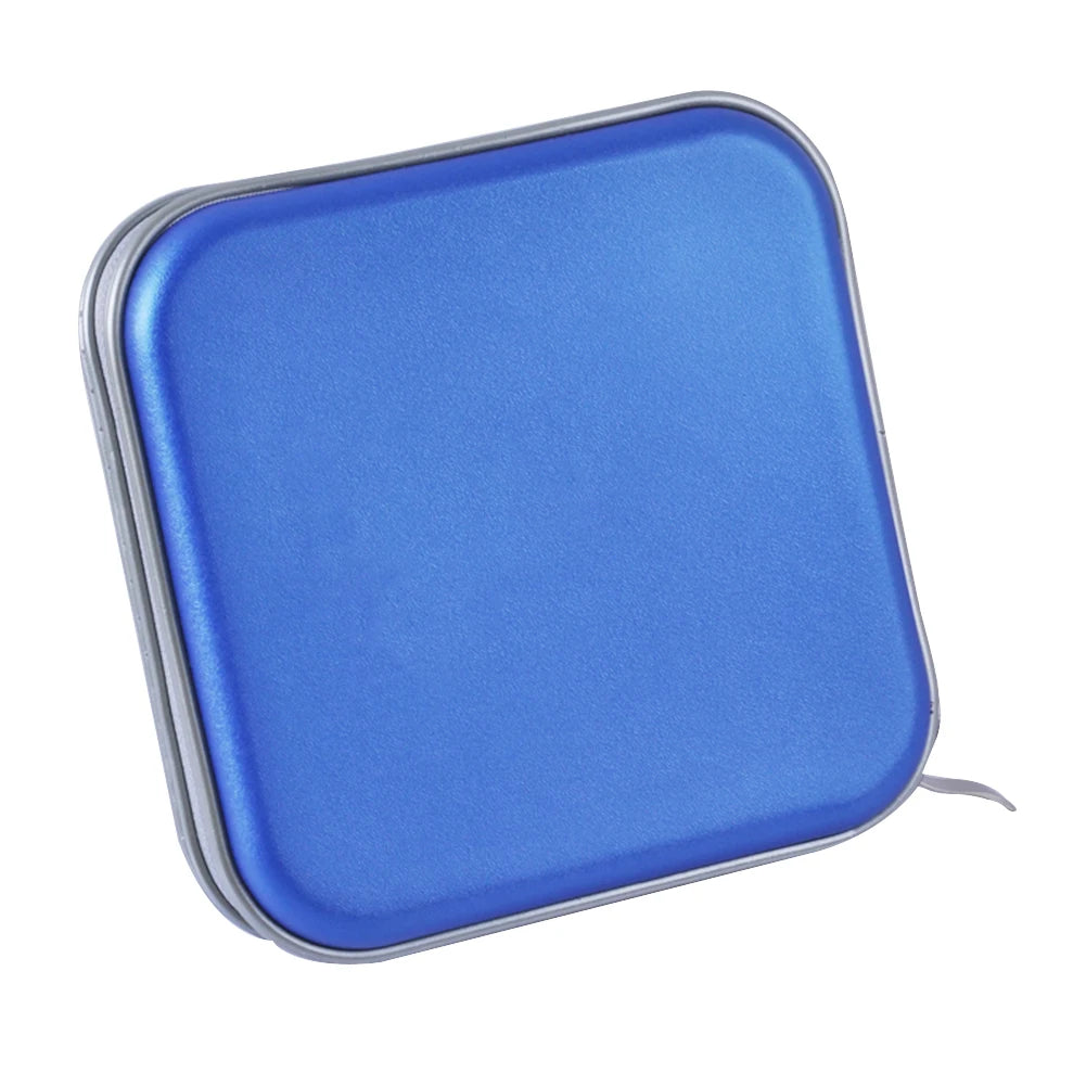 40 Capacity Compression CD Package Portable CD DVD Case EVA Storage Bag with Zipper for Home Office Car CD Box Accessories