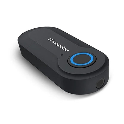 Wireless Bluetooth 4.0 Transmitter Stereo 3.5mm Audio Music Adapter for TV Phone PC TV DVD PC MP3