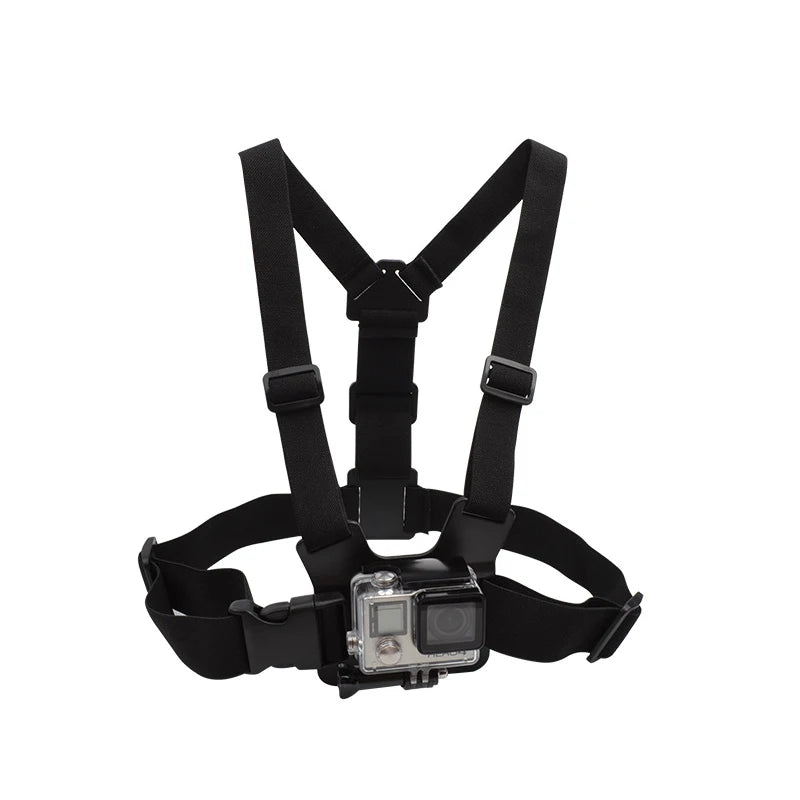 Adjustable Chest Strap Mount Harness Holder For GoPro Hero 13 12 11 10 9 Insta360 SJCAM AKASO DJI Osmo Action Camera Accessories